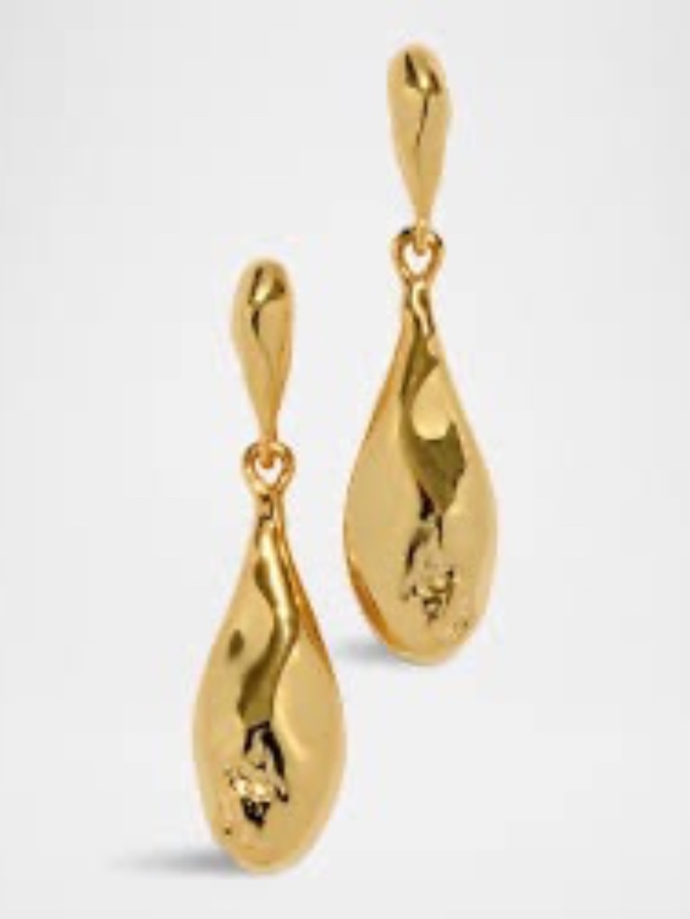 Alexis Bittar Brut Teardrop Earrings